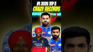 IPL 2026 TOP 3 CRAZY BEST RECORDS🤯