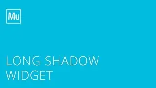 Adobe Muse Long Shadow Widget