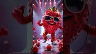 🪩🍓Berry disco 🪩 #dance #shorts #food #Positive