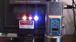 Bump Testing  Detcon CX-DM H2S Sensor by inhibiting alarms