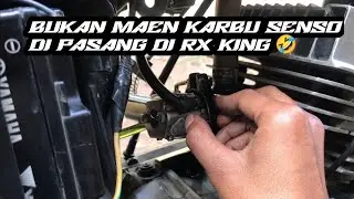 Test RX king pake karburator senso || jadi mirip regaji mesin 