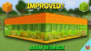 BEST Minecraft Melon + Pumpkin Farm (Java/Bedrock - 1.21+)