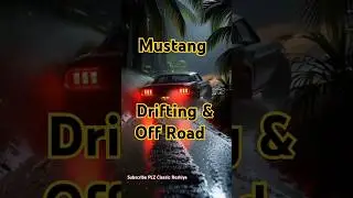 Drifting Ford mustang 1969 Classic car 😱❤  #allcountries #cardrifting #offroad #racing #mustang