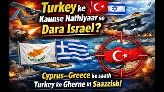 Turkey Ke Hathiyaar Aur Israel&ndash;Greece&ndash;Cyprus Alliance | Power Game Explained #turkeydrone #bayraktar