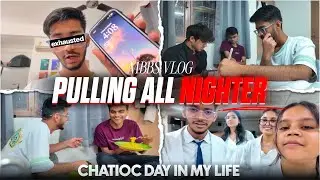 PULLING ALL NIGHTER before exams| Chaotic days in my life- VLOG