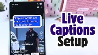 Samsung Galaxy S25 Ultra: как включить или отключить живые субтитры