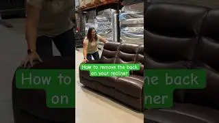 How to remove the back on your recliner! It&rsquo;s easy when you understand how the mechanism works.