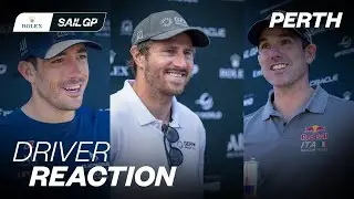 Drivers React: Oracle Perth Sail Grand Prix // Day 2