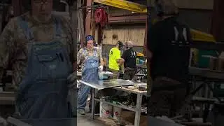 Cleaning Ductwork with Windex and water prior to assembling