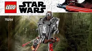 Lego Star Wars: 75254 AT-ST V6 Instructions (2019)