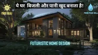 Future Smart House Tour  | Ye Ghar Bijli, Paani Aur Hawa Khud Banata Hai | AI Construction