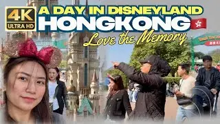 A DAY IN DISNEYLAND HONGKONG 🇭🇰 Love the Memory ❤️ Walking Tour 2025