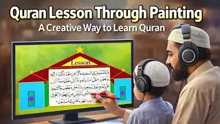 Quran Lesson Through Painting | Learn Quran Online for Kids & Adults