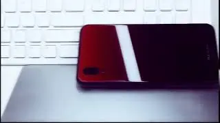 OnePlus 6 Phone Case Aurora Chromatic Twilight Shatterproof Tempered Glass Soft Edge Cover
