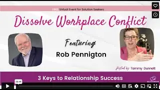 3 Keys to Relationship Success with Dr  Rob Pennington
