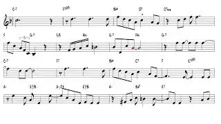They Cant Take That Away From Me - George Gershwin - Tenor Sax