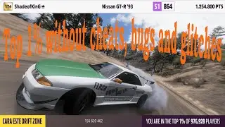 Forza Horizon 5 Drift Zone 1 200 000+ Points RWD (TOP 1% Tune for Skyline R32)