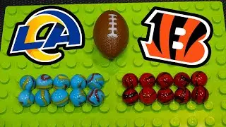 Суперкубковая битва &laquo;Бенгалс&raquo; против &laquo;Рэмс&raquo;! &mdash; Marble Race 🏈