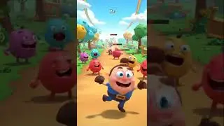 Самый смешной 3D-геймплей всех времен 😂 Нелепый герой проваливает каждую атаку! #шорты