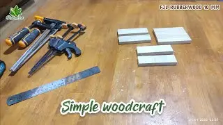 Creative woodcraft dari sisa potongan kayu
