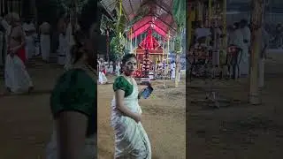Divine moments from a sacred temple program in Calicut, Kerala 🙏✨ #CalicutTemple #KeralaDevotion #