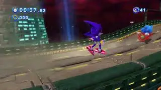 Sonic Generations | Metal Sonic (mod super peel out)