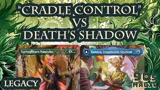 Golgari Cradle Control vs Death's Shadow [MTG Legacy]