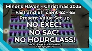 Miner's Haven | Christmas 2025  - New Speedy Present Set up V.1
