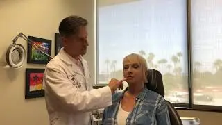 Dr. Kessler treating the pre-Jowls & Marionette lines of the face with Injectable Fillers