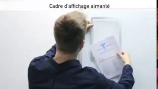 Cadre d'affichage Magn&eacute;tique Duraframe Magnetic