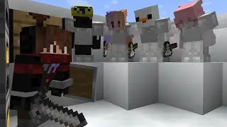 Minecraft Speedrunner VS 4 Hunters (Unstaged)