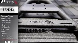 FB21213 JT Gladiator Tire Carrier Installation Guide