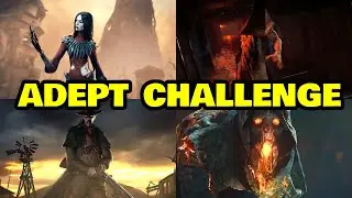 ADEPT WINSTREAK WITH 4 DIFFERENT KILLERS!! | Dead by Daylight Adept Challenge (PS5)