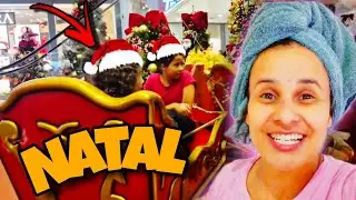 Levamos As Crian&ccedil;as pra Ver a Decora&ccedil;&atilde;o de Natal do Shopping 
