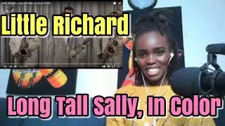African Girl Reaction To Little Richard - Long Tall Sally, in color! (1955)