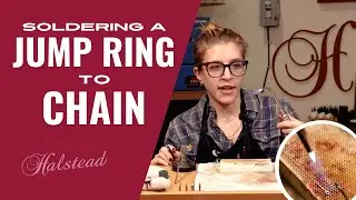 Soldering a Jump Ring to Chain