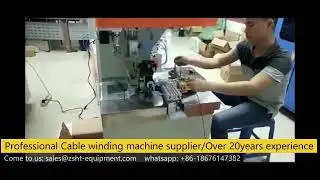 Direct factory Cable Winding Coiling Bundling and Tying Machine