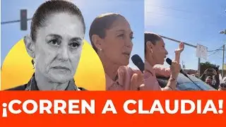 ¡SE HARTARON! Encaran y corren a Sheinbaum en su visita a Baja California: 