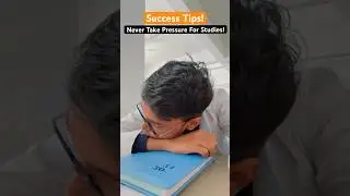 Don&rsquo;t take Pressure for Studies ! 🥺 #mbbs #neet2024 #motivation #hardworkstudy #study #shorts