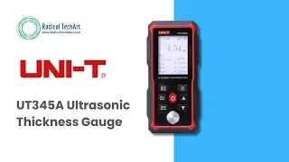 UT345A Ultrasonic Thickness Gauge | Unboxing, Features, Demo & Industrial Applications