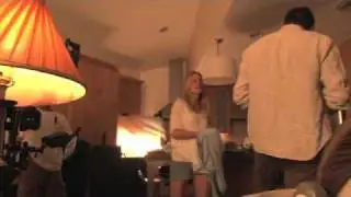 Terri Polo and Sketch Ulrich Behind the Scenes