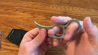 1 Minute Overview: Brous Blades Silent Soldier Hawk fixed blade