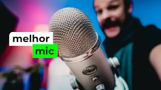 Microfone para vídeos Blue Yeti e Nano Review Teste | Condensador USB | É bom e vale a pena