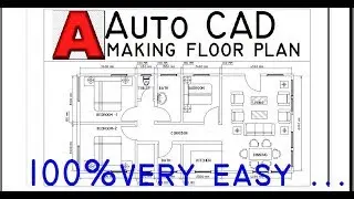Making a Floor Plan in AutoCAD
