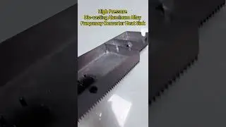 High pressure die casting ADC12 aluminum alloy frequency converter heat sink #heatsink