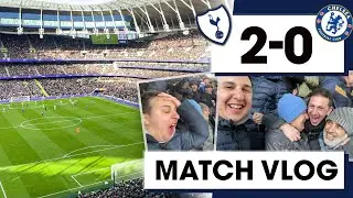 Ollie Skipp Scores a Screamer in Feisty Derby! Tottenham 2-0 Chelsea&bull; Premier League [MATCHDAY VLOG]