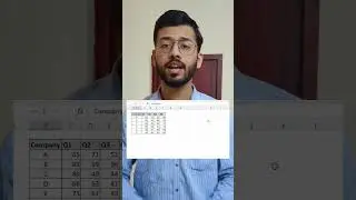 Chart shortcut in Excel #shorts #excel #tutorial