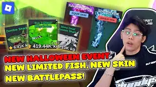 UPDATE HALLOWEEN TERBARU!! 15 IKAN SECRET NAIK SEKALIGUS!! 🐟🔥| Roblox - Fish It