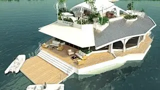 Floating Islands - Floating House - Luxury Real Estate - Yachting