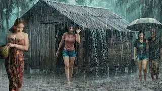 Nepali Mountain Village Life in Heavy Rainy Season || The incredible Story of Nepali Last Nomads ||